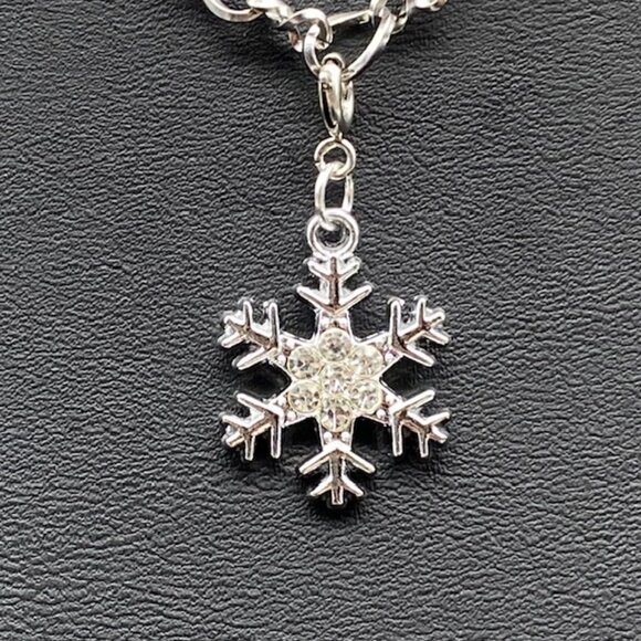 Silver Charm Bracelet with Festive Holiday Removable Charms - Picture 10 of 12